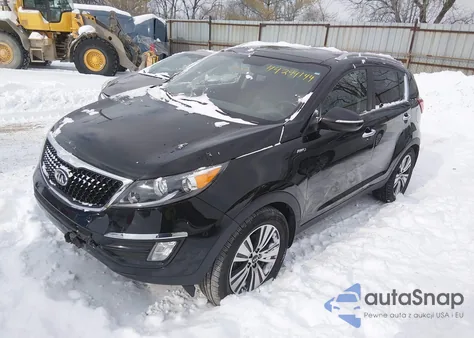2015 Kia Sportage Ex z USA, uszkodzony, nr VIN KNDPCCAC6F7758022